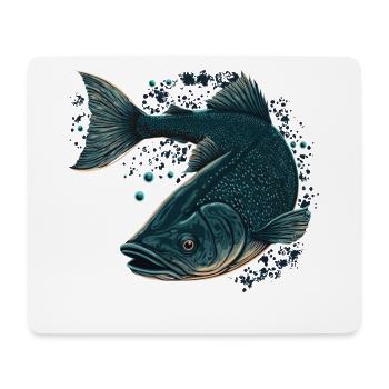 Tiefsee-Entdecker - Mousepad (Querformat) - Weiß - Vorne