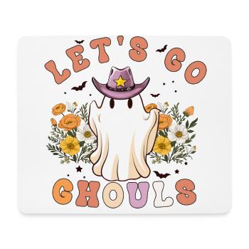 Let´s Go Chouls Halloween - Mousepad (Querformat) - Weiß - Vorne