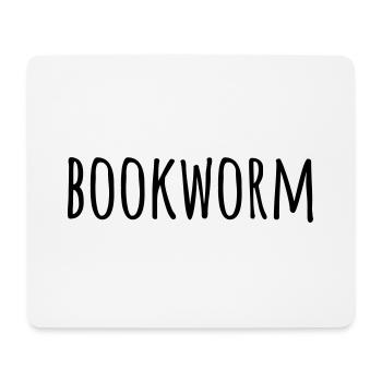 bookworm - Mouse Pad (horizontal) - white - Front
