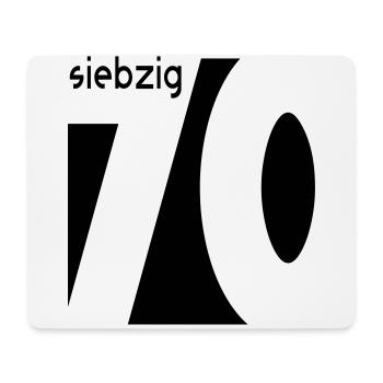 70. Geburtstag - Mousepad (Querformat) - Weiß - Vorne
