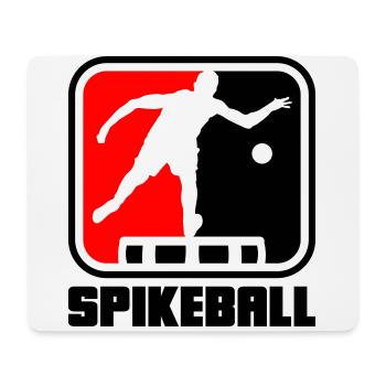 Farben änderbar | Roundnet Spike Ball Spikeball - Mousepad (Querformat) - Weiß - Vorne