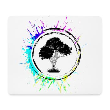Tree Symbol Nature - Mouse Pad (horizontal) - white - Front