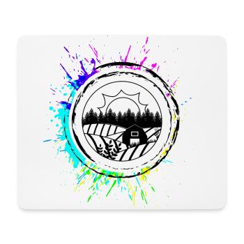 Farm Landwirt - Mousepad (Querformat) - Weiß - Vorne