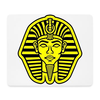 Crâne de pharaon - Tapis de souris (format paysage) - blanc - Devant