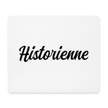 Historienne Recherche Histoire Passé Patrimoine - Tapis de souris (format paysage) - blanc - Devant