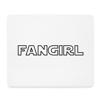 FANGIRL - Mouse Pad (horizontal) - white - Front