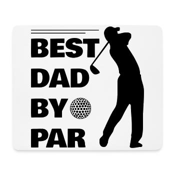 Golf - Mousepad (Querformat) - Weiß - Vorne