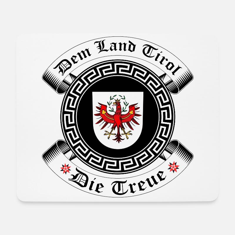 Dem Land Tirol die Treue - Mousepad (Querformat) - Weiß