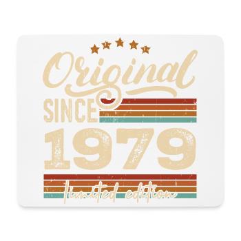 Original 1979 Jahrgang - 1979 Geburtstagsgeschenk - Mousepad (Querformat) - Weiß - Vorne