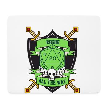 Rogue All The Way Green - Mouse Pad (horizontal) - white - Front