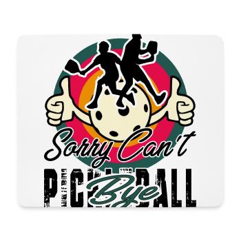 Pickleball T ShirtSorry Cant Pickle - Tapis de souris (format paysage) - blanc - Devant