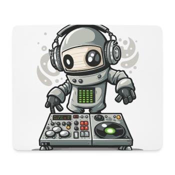 Mixer schlagen - Mousepad (Querformat) - Weiß - Vorne