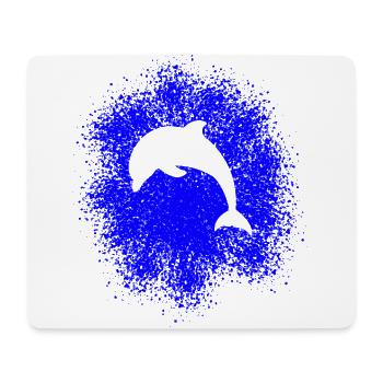 Dolphin - Mouse Pad (horizontal) - white - Front