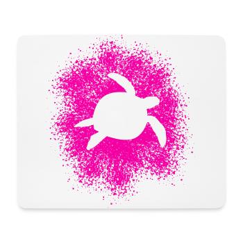 Tortue de mer Tortue dans les océans - Tapis de souris (format paysage) - blanc - Devant