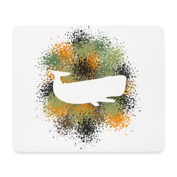 Sperm Whale Ocean Protector - Mouse Pad (horizontal) - white - Front