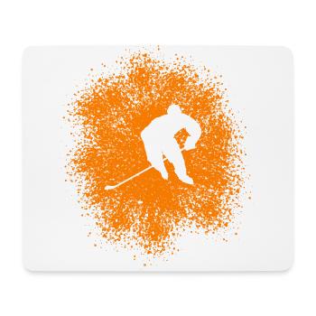 Hockey – Players on the - Mouse Pad (horizontal) - white - Front