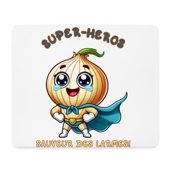Superheld - Retter der Tränen - Mousepad (Querformat) - Weiß - Vorne