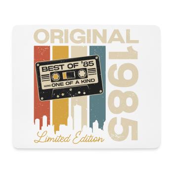 1985 Vintage Born Vintage Rétro Anniversaire - Tapis de souris (format paysage) - blanc - Devant