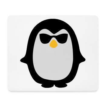 Pinguin - Mousepad (Querformat) - Weiß - Vorne