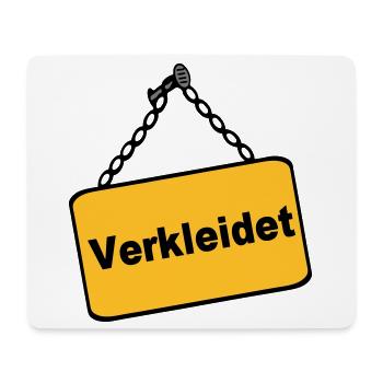 Party Shirt ,Feiern , Karneval, Verkleidet(25) - Mousepad (Querformat) - Weiß - Vorne