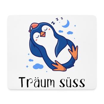 Gute Nacht Pinguine Nachthemd Schlafanzug Pyjama - Mousepad (Querformat) - Weiß - Vorne