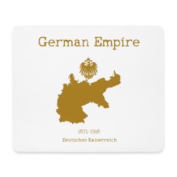 German Empire - Mouse Pad (horizontal) - white - Front