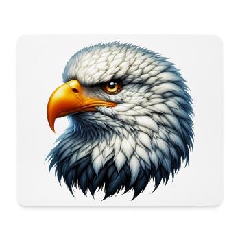 Eagle - Mouse Pad (horizontal) - white - Front