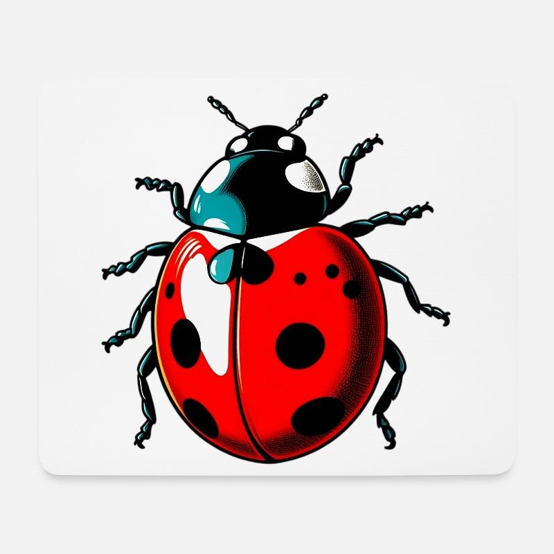 Ladybird - Mouse Pad (horizontal) - white