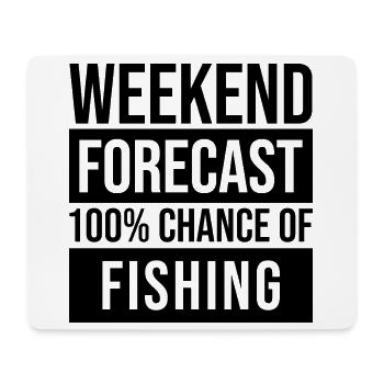 Fishing Fishing Fishing - Mouse Pad (horizontal) - white - Front
