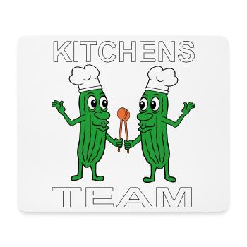 Koch Kochen - Mousepad (Querformat) - Weiß - Vorne