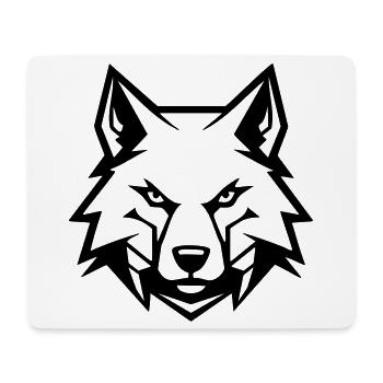 Bad Wolf - Mouse Pad (horizontal) - white - Front