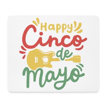 Cinco de Mayo Fiesta mexikanische Party - Mousepad (Querformat) - Weiß - Vorne