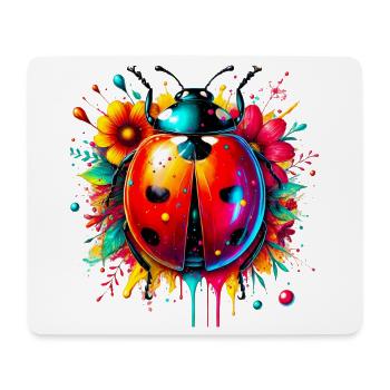 Ladybird - Mouse Pad (horizontal) - white - Front