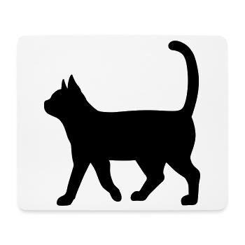Dachshund Silhouette – Classic Dog Motif - Mouse Pad (horizontal) - white - Front