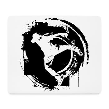 Breakdance - Mousepad (Querformat) - Weiß - Vorne