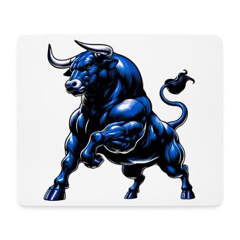 Bull - Mouse Pad (horizontal) - white - Front