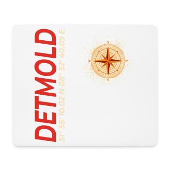 Detmold - Mousepad (Querformat) - Weiß - Vorne