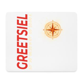 Greetsiel - Mousepad (Querformat) - Weiß - Vorne