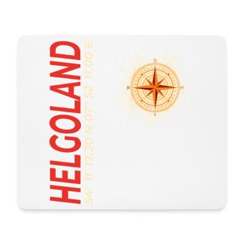 Helgoland - Mousepad (Querformat) - Weiß - Vorne