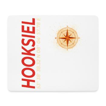 Hooksiel - Mousepad (Querformat) - Weiß - Vorne