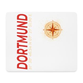 Dortmund - Mousepad (Querformat) - Weiß - Vorne