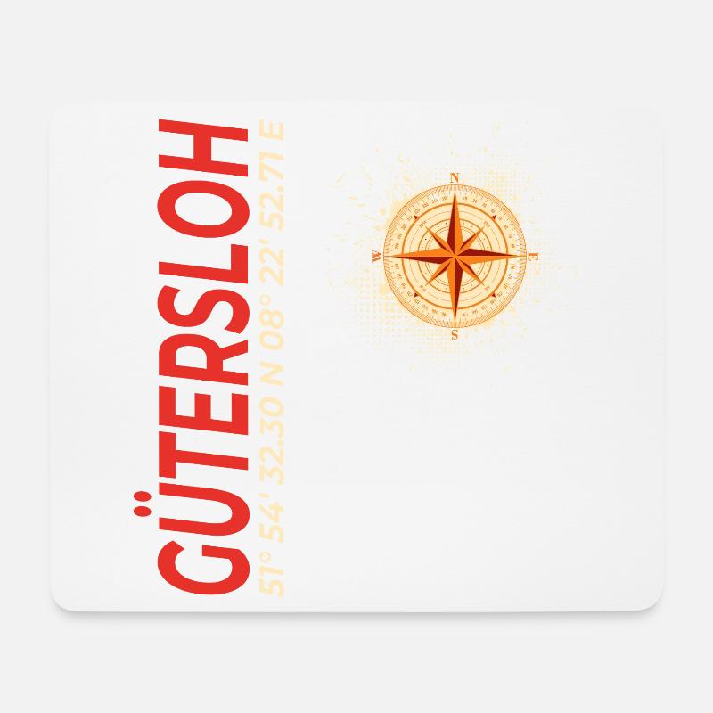 Gütersloh - Mousepad (Querformat) - Weiß