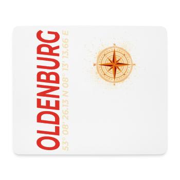 Oldenburg - Mousepad (Querformat) - Weiß - Vorne