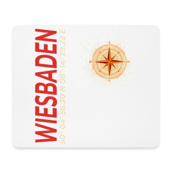 Wiesbaden - Mousepad (Querformat) - Weiß - Vorne