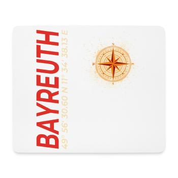 Bayreuth - Mousepad (Querformat) - Weiß - Vorne