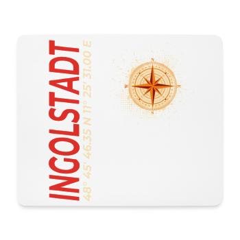 Ingolstadt - Mousepad (Querformat) - Weiß - Vorne