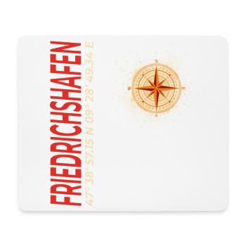 Friedrichshafen - Mousepad (Querformat) - Weiß - Vorne