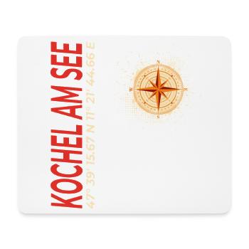 Kochel am See - Mousepad (Querformat) - Weiß - Vorne