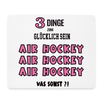 Air Hockey What Else Game Air Hockey Players - Mouse Pad (horizontal) - white - Front