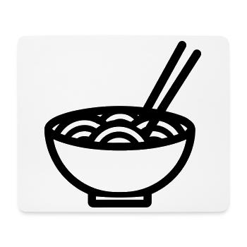 Ramen - Mouse Pad (horizontal) - white - Front